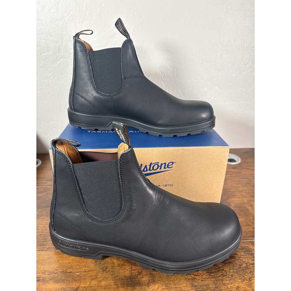 Blundstone 510 Original Chelsea Boots Black Leather Mens 13 AU 12 US 510
